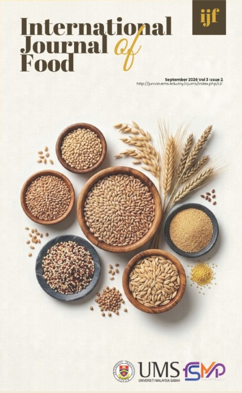 Official Release: International Journal of Food (IJF) Vol. 3, No. 2, September 2026 is Now Available